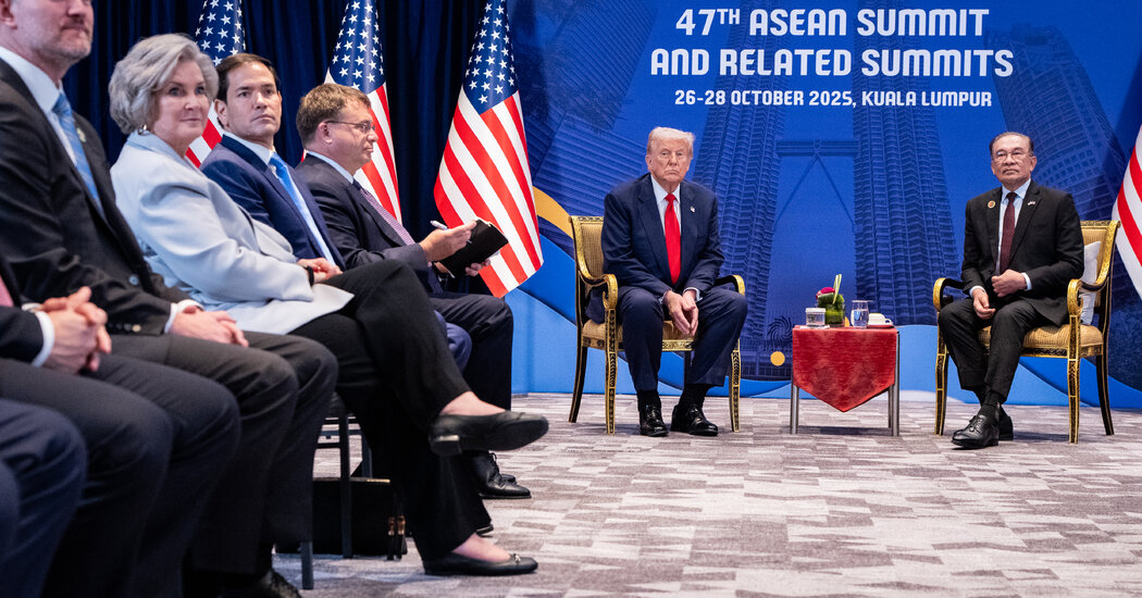 Trump Opens Trip With Trade Deals in Southeast Asia