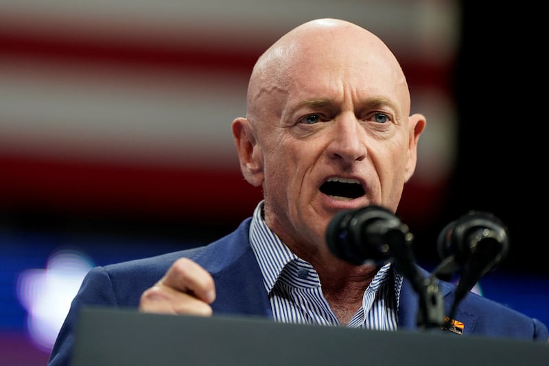 Senator Mark Kelly was attacked by Elon Musk over his support for Ukraine.