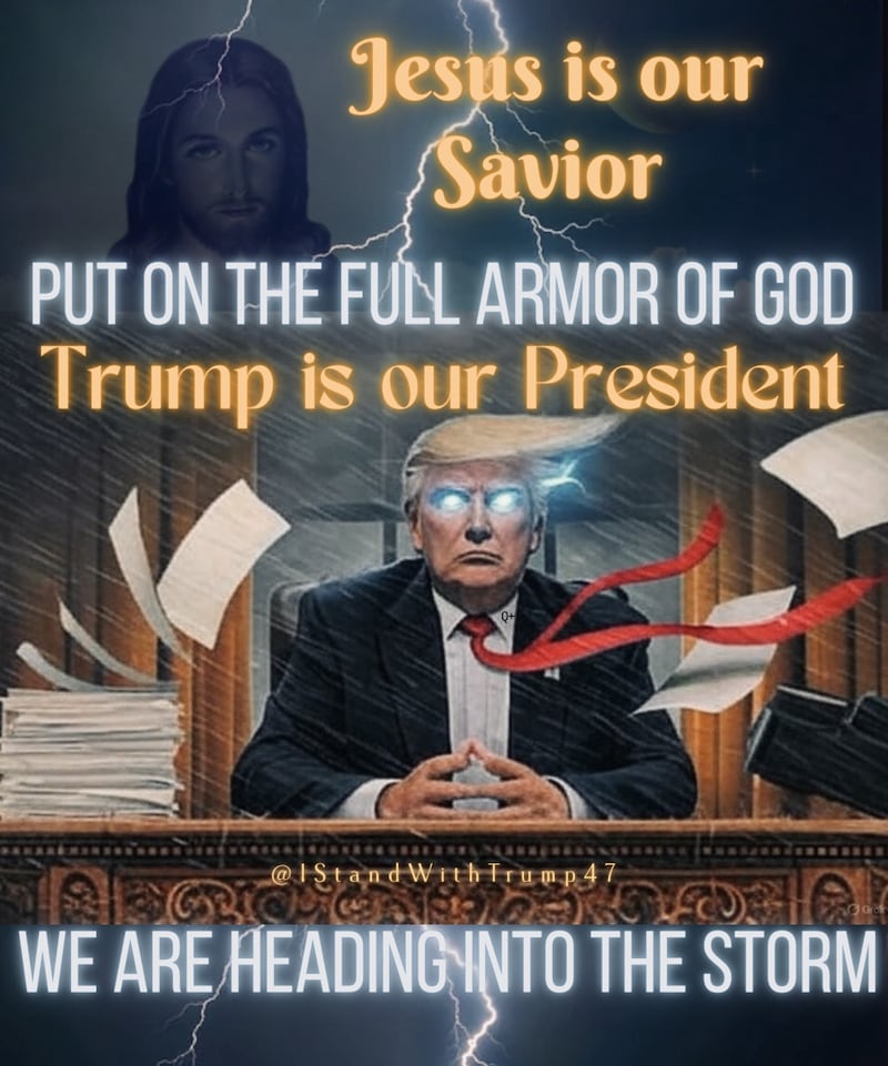 IStandWithTrump47's QAnon header image