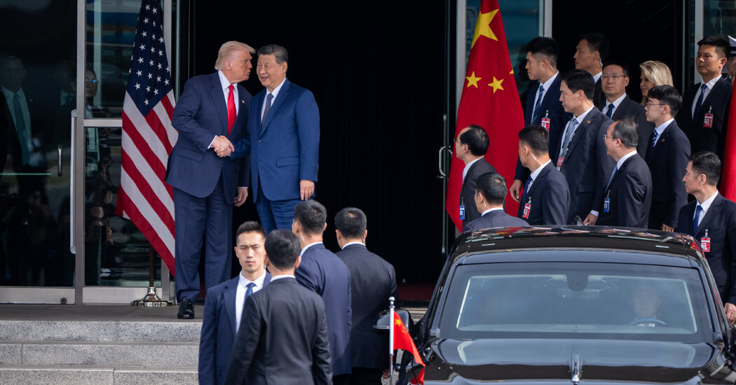 Trump and Xi, Hoping to Ease Trade War, Agree to 1-Year Truce