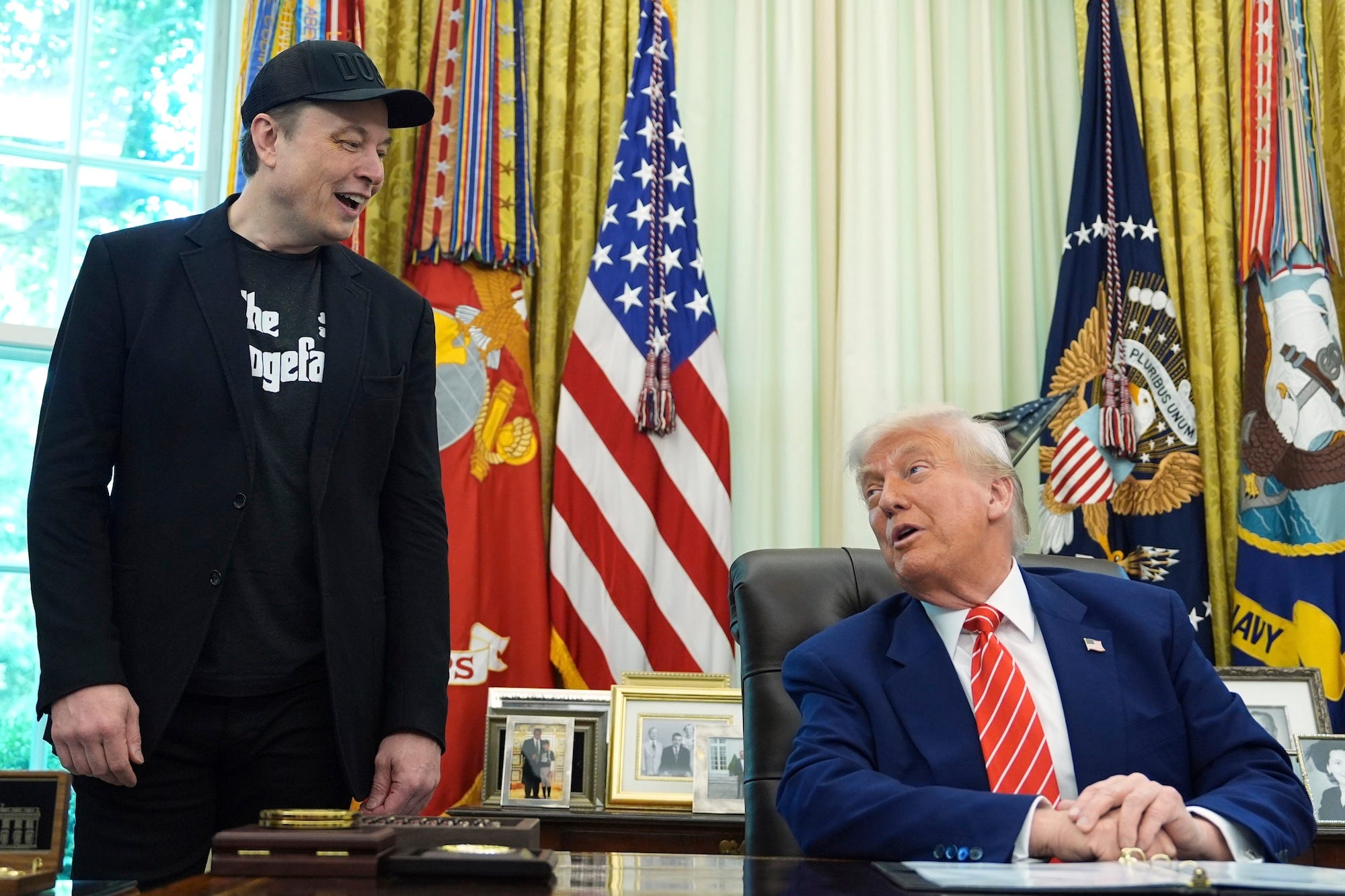 Elon Musk and Donald Trump
