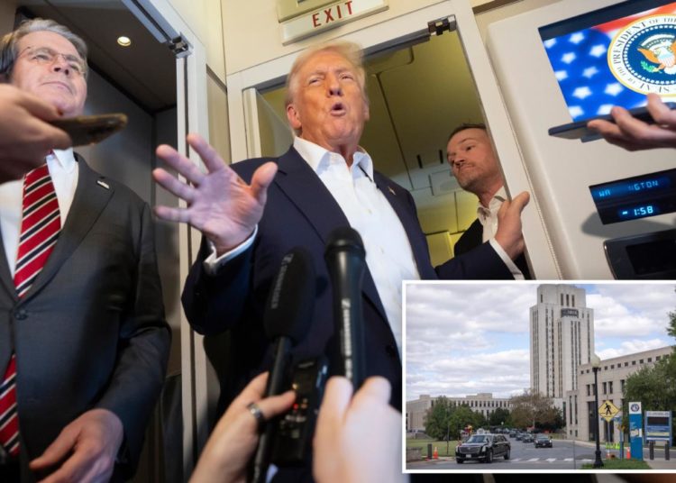 Trump reveals he had MRI during visit to Walter Reed this month: ‘It was perfect’