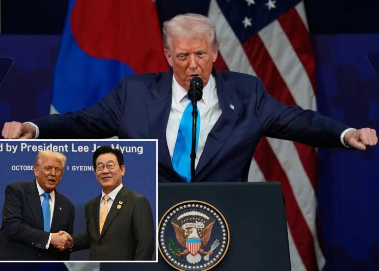 Trump says a trade deal with South Korea has been reached: ‘Pretty much finalized it’