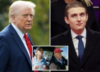 Trump shares update on Barron’s progress at NYU on granddaughter Kai’s vlog