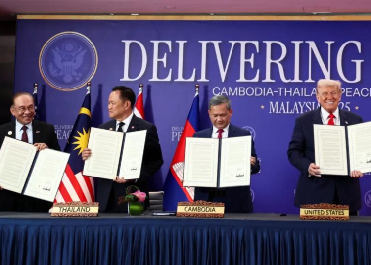 Trump signs peace and trade deals ending conflict between Cambodia and Thailand — rips UN: ‘Didn’t get involved’