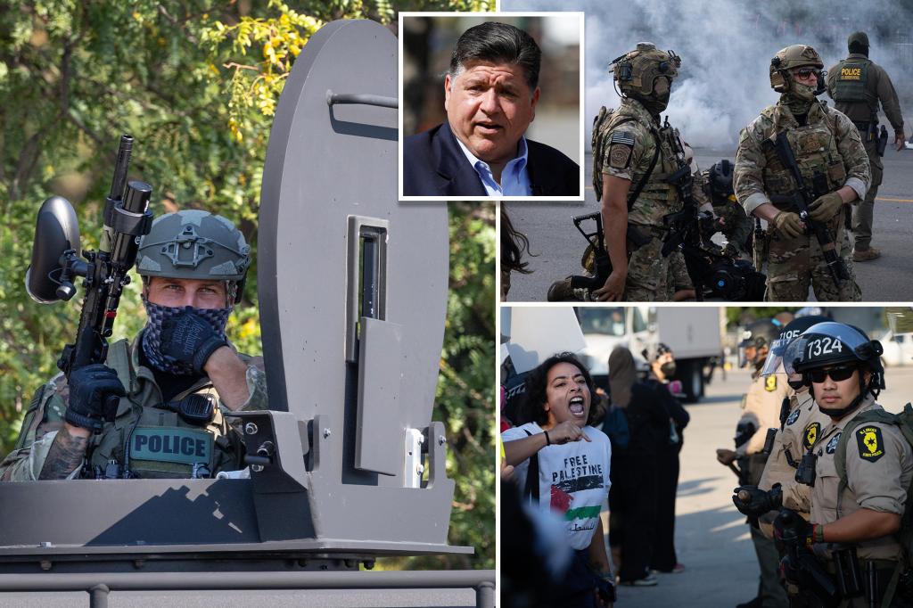 Trump to send 400 Texas National Guard troops to Illinois as anti-ICE protests continue to rage: Pritzker