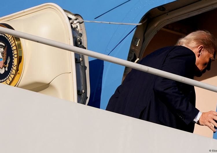 Trump travels to Asia amid government shutdown
