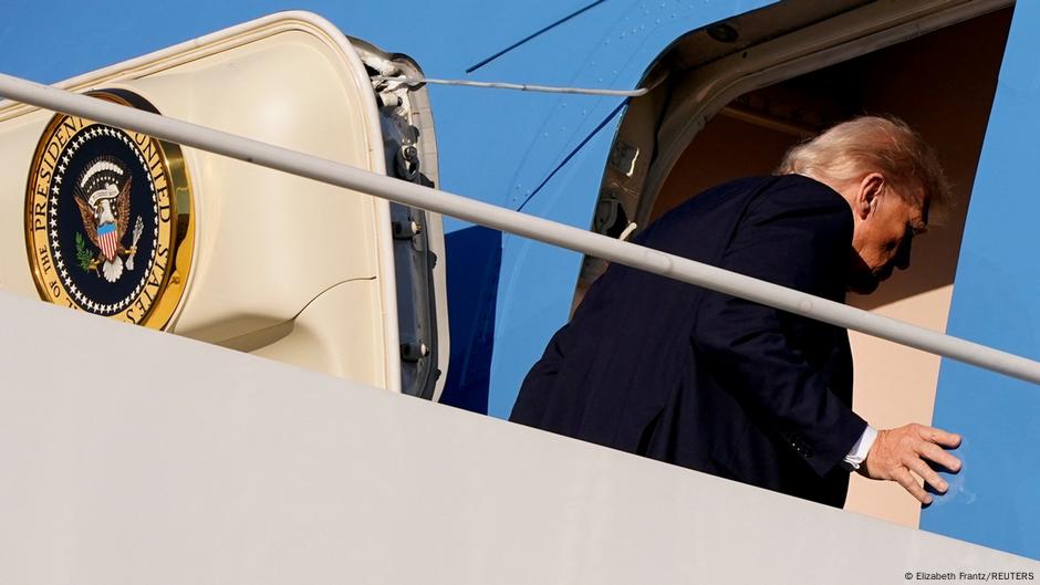 Trump travels to Asia amid government shutdown