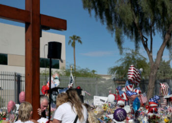 Turning Point USA Installs Wooden Cross at Headquarters in Honor of Charlie Kirk