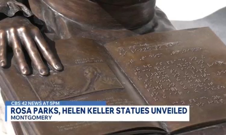 Two new statues unveiled at Alabama state capitol