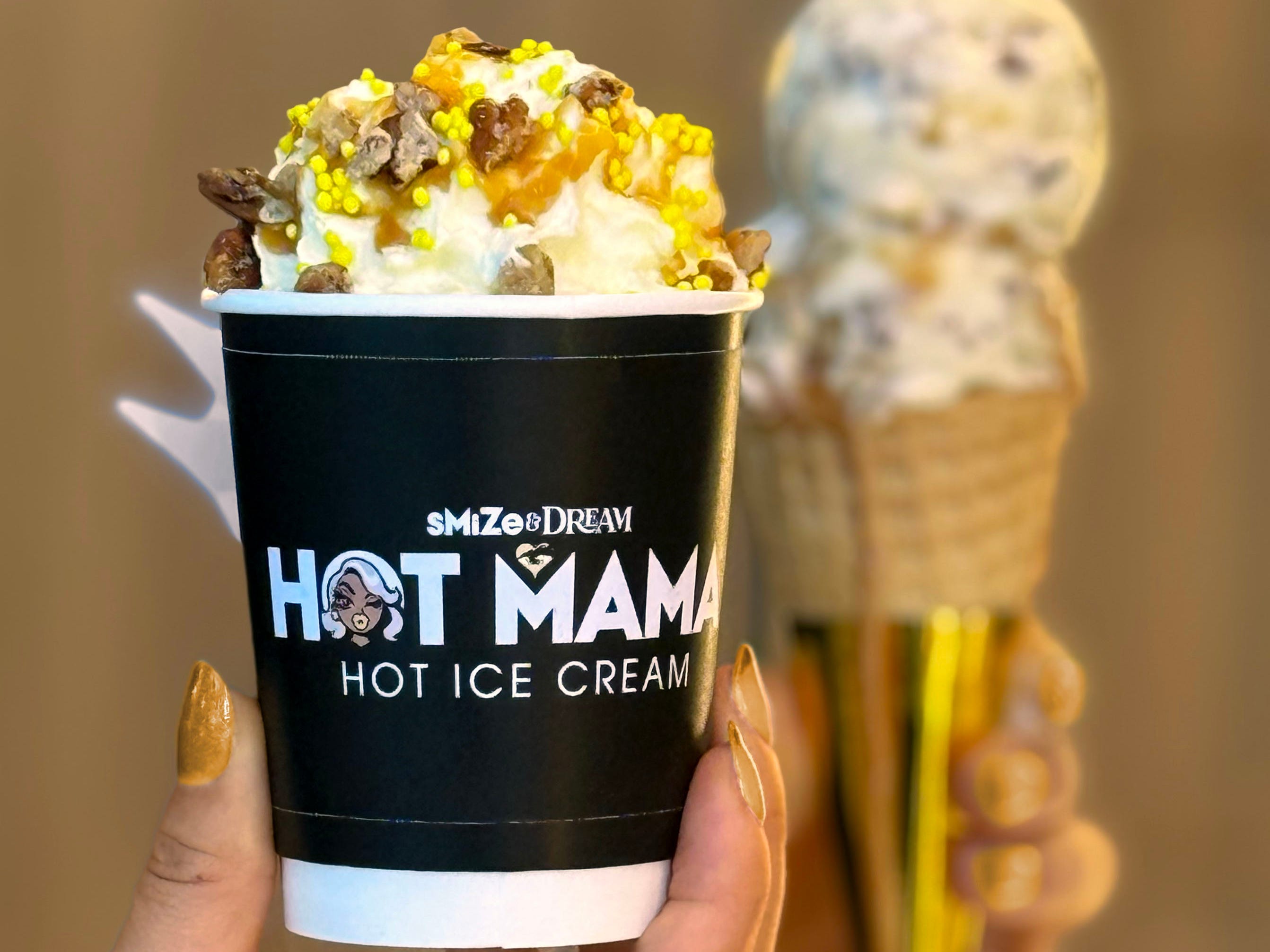 Tyra Banks Smize & Dream Hot Ice Cream
