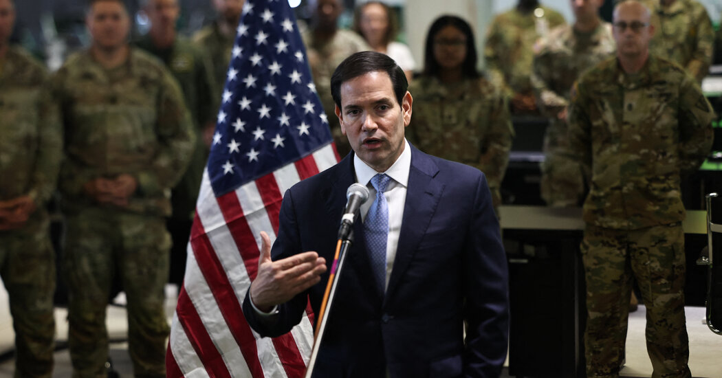 U.S. Diplomats Will Work With Troops to Maintain Gaza Cease-Fire, Rubio Says