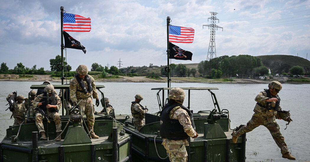 U.S. Says It Will Cut Troops in Eastern Europe