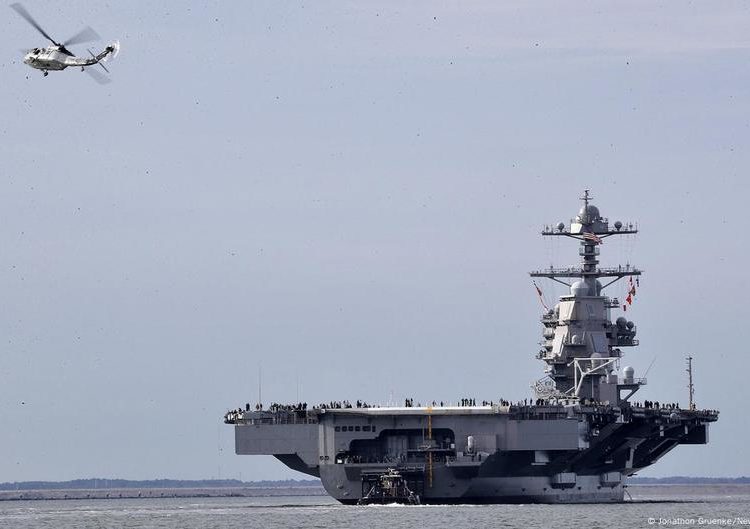 US deploys aircraft carrier to Caribbean as war fears rise