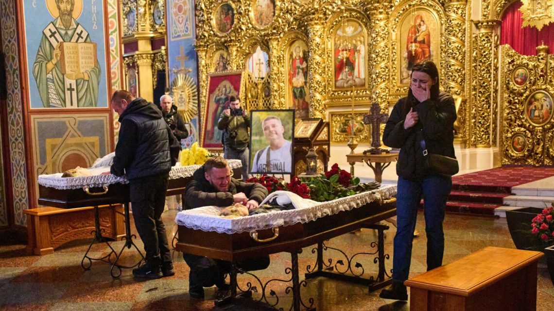 Ukraine mourns two journalists after a deadly Russian drone strike claimed their lives