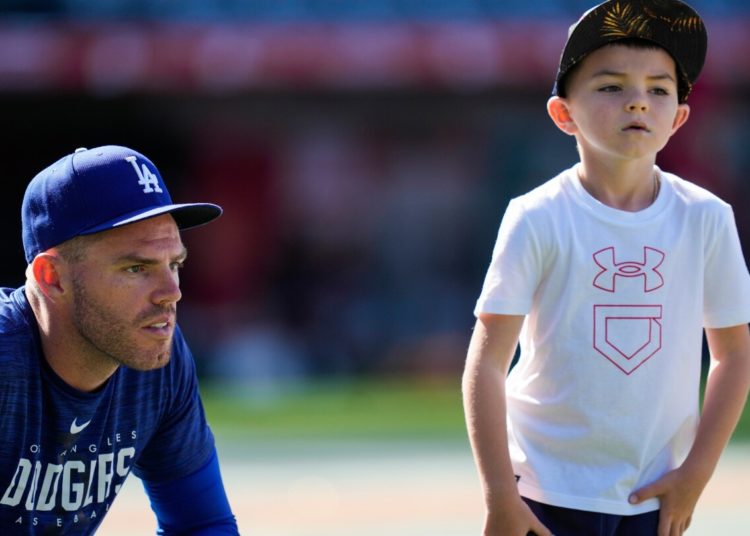 Up past bedtime, Charlie Freeman still missed dad Freddie’s World Series homer