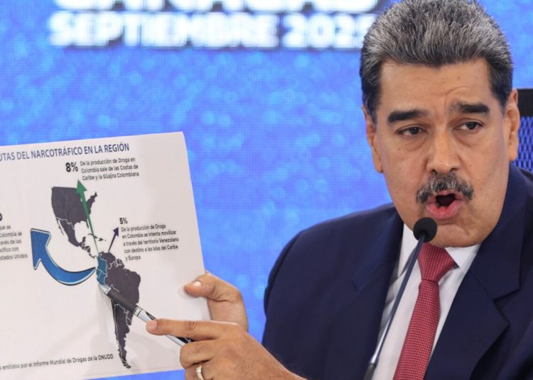 Venezuela’s Maduro says the US is fabricating a war, seeks to revoke citizenship of opponent López