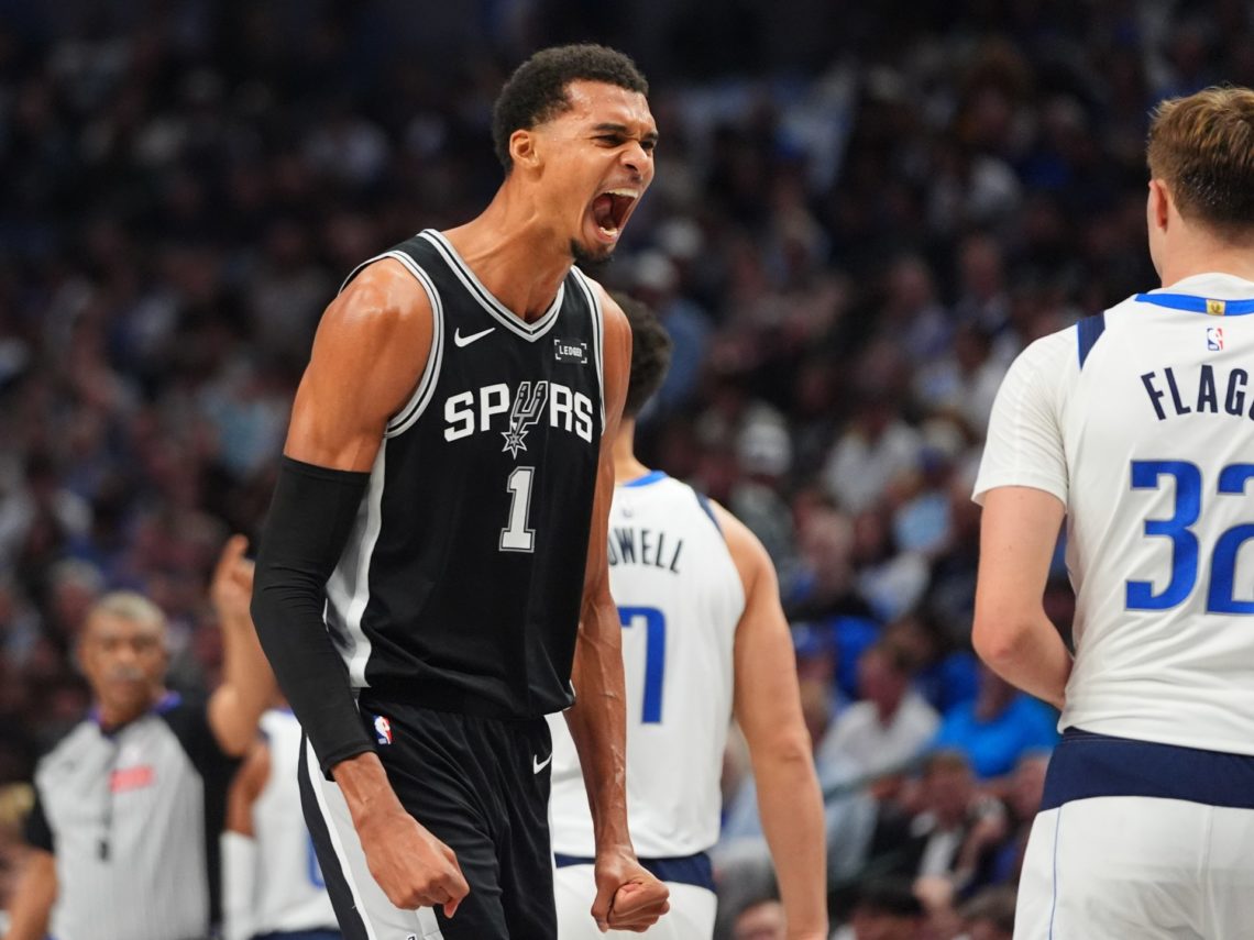Victor Wembanyama scores 40 points as Spurs dominate Mavericks in NBA