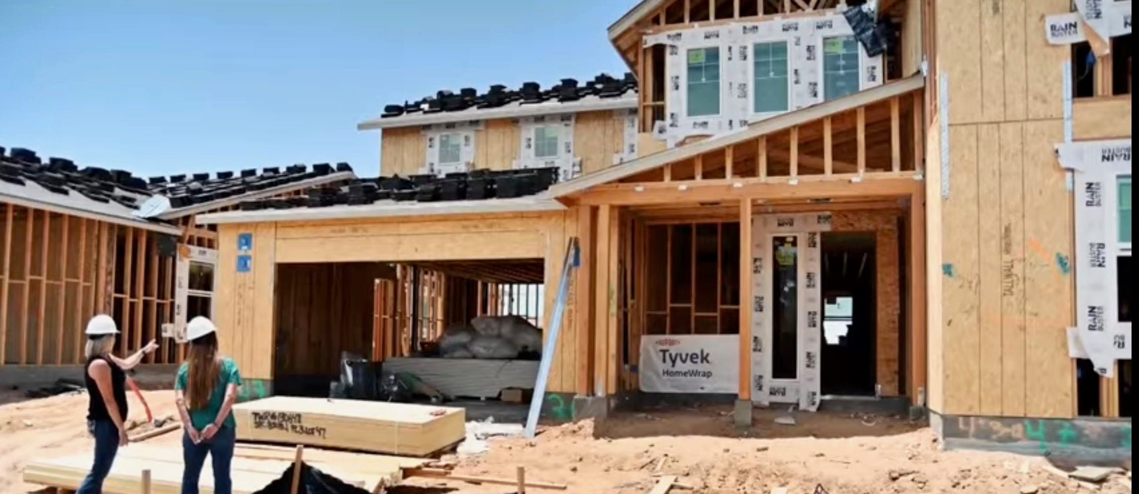 Silverwood home being built