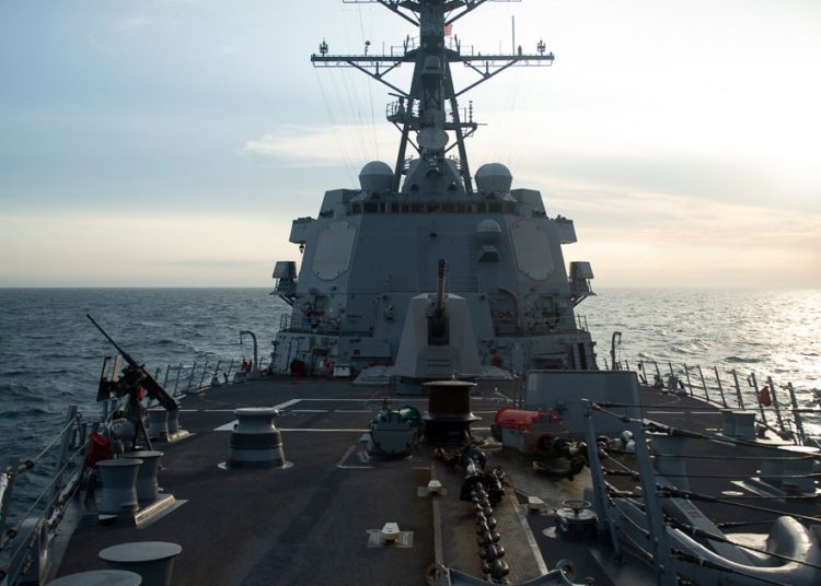 What military force has the US positioned off Venezuela’s coast?