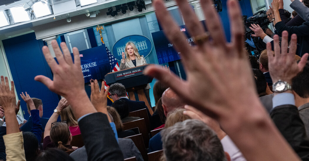 White House Limits Reporters’ Access to Press Secretary’s Office