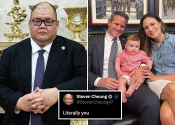 White House official suggests married ex-GOP Rep. Adam Kinzinger posted half-naked photos on Grindr