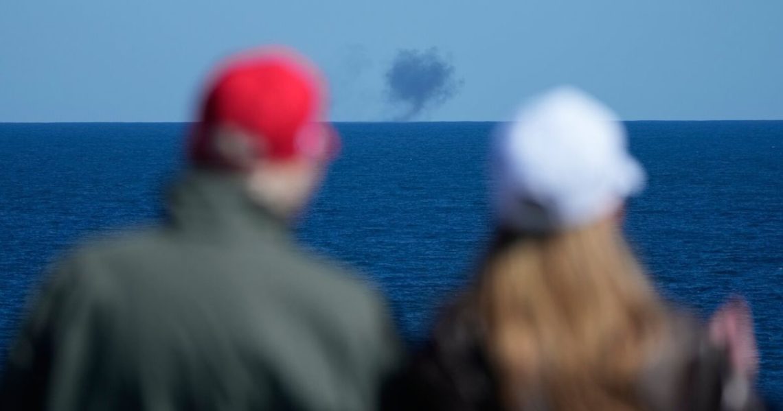 White House urged firing live bombs, not dummies, for Trump’s visit to Navy celebration: AP sources