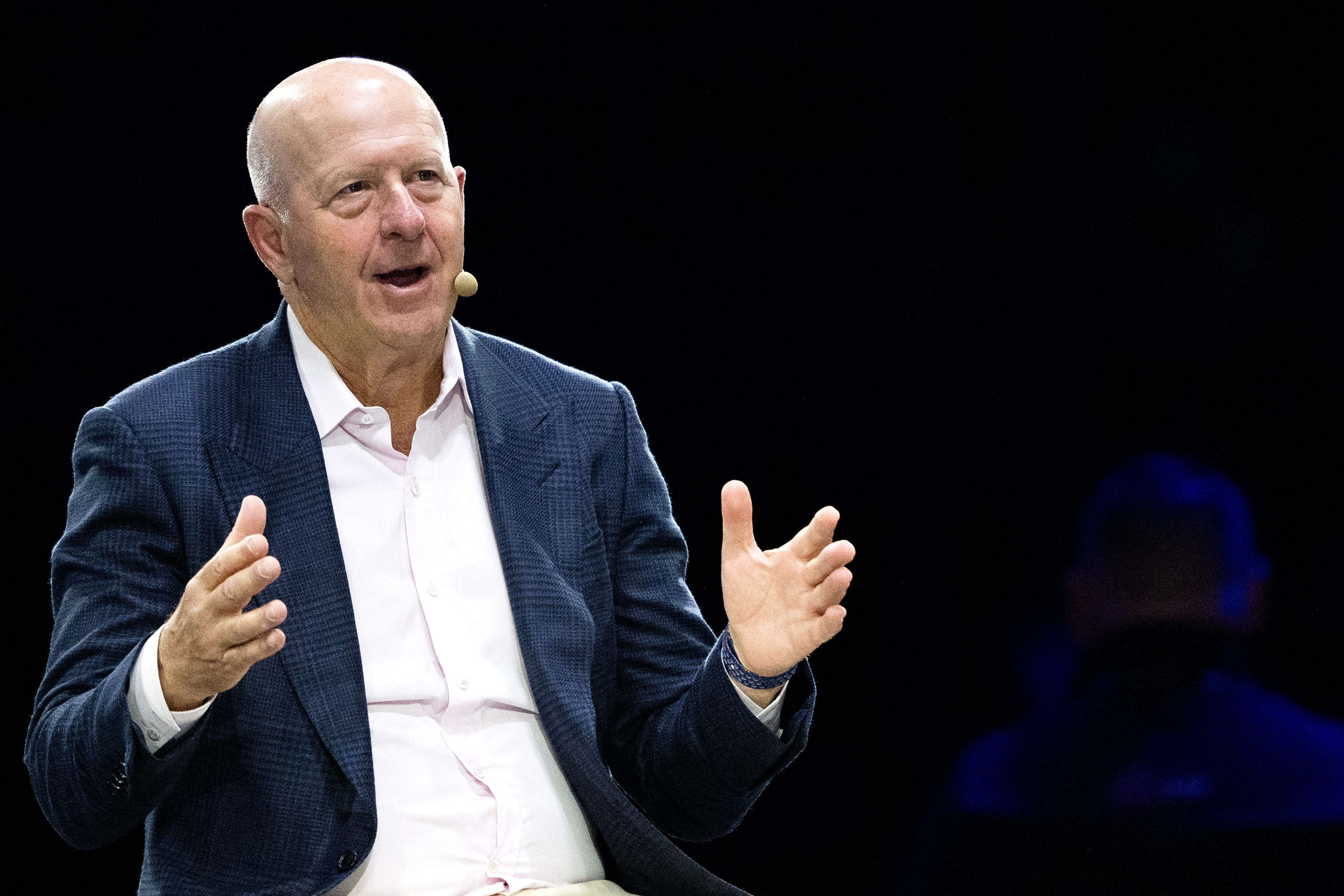 David Solomon addressed AI spending this week at a conference in Italy.