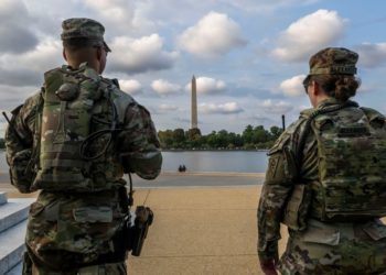 Why does Trump want the National Guard doing crowd control?
