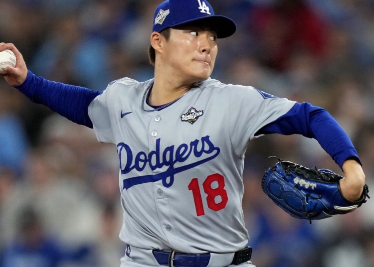 Yamamoto throws first World Series complete game since 2015 as Dodgers beat Blue Jays 5-1