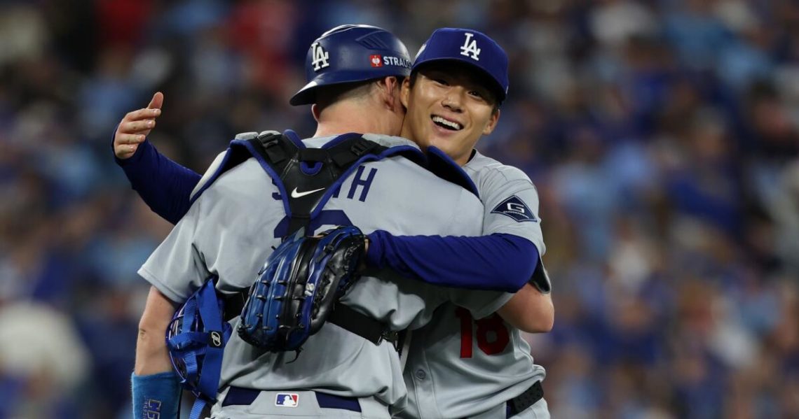 Yoshinobu Yamamoto delivers another playoff gem as Dodgers take World Series Game 2