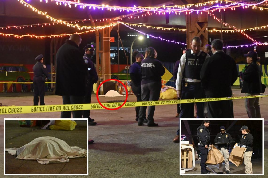 Young woman’s naked body found stuffed in green duffel bag and dumped on NYC sidewalk
