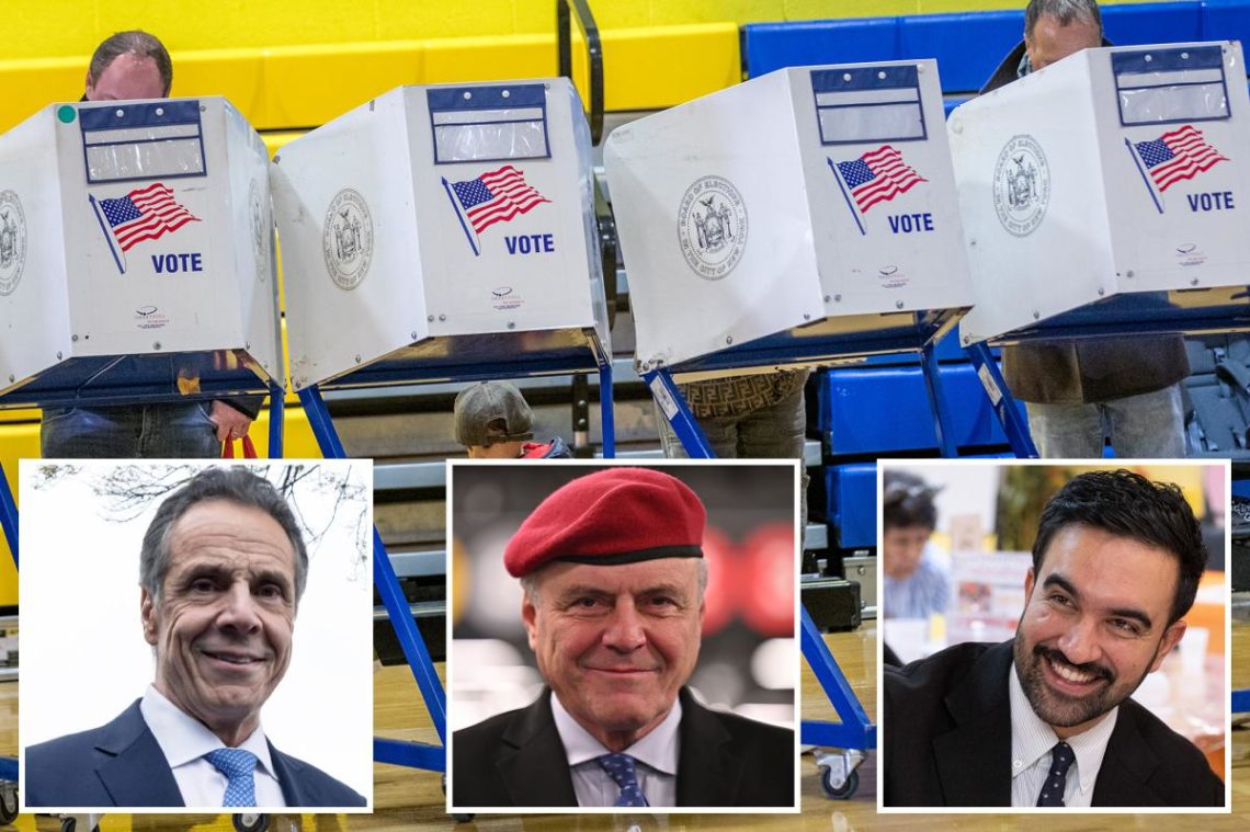 Younger voters start to hit the polls in NYC mayoral election that could see historic turnout