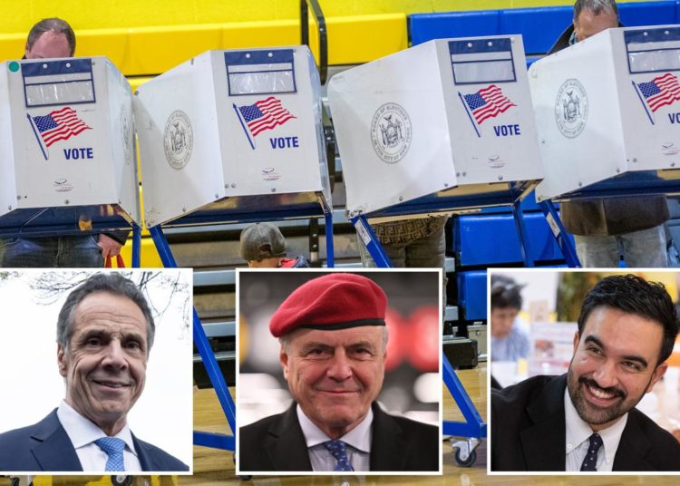 Younger voters start to hit the polls in NYC mayoral election that could see historic turnout