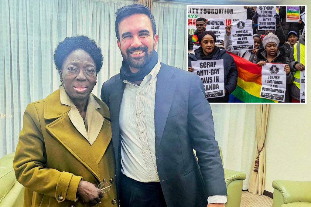 Zohran Mamdani flashes beaming smile in pic with Uganda bigwig who pushed law to jail gay people for life