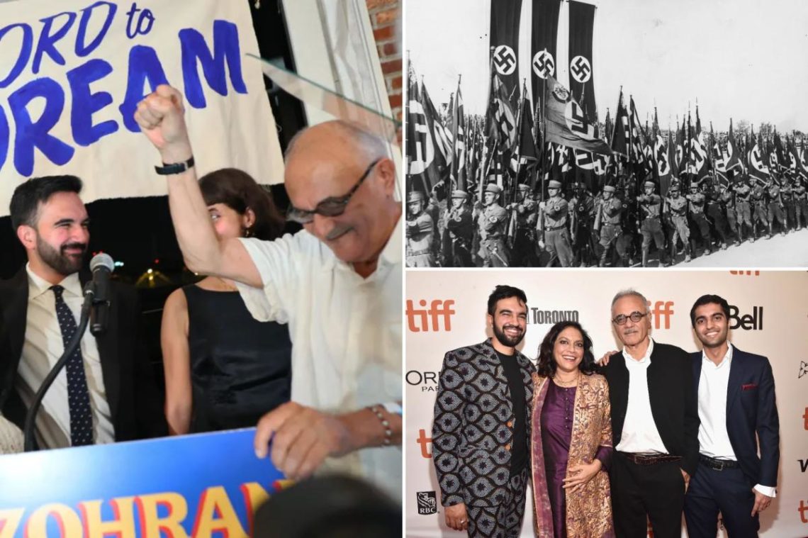 Zohran Mamdani’s UWS dad claims Nazi learned to commit atrocities from US — including ethnic cleansing