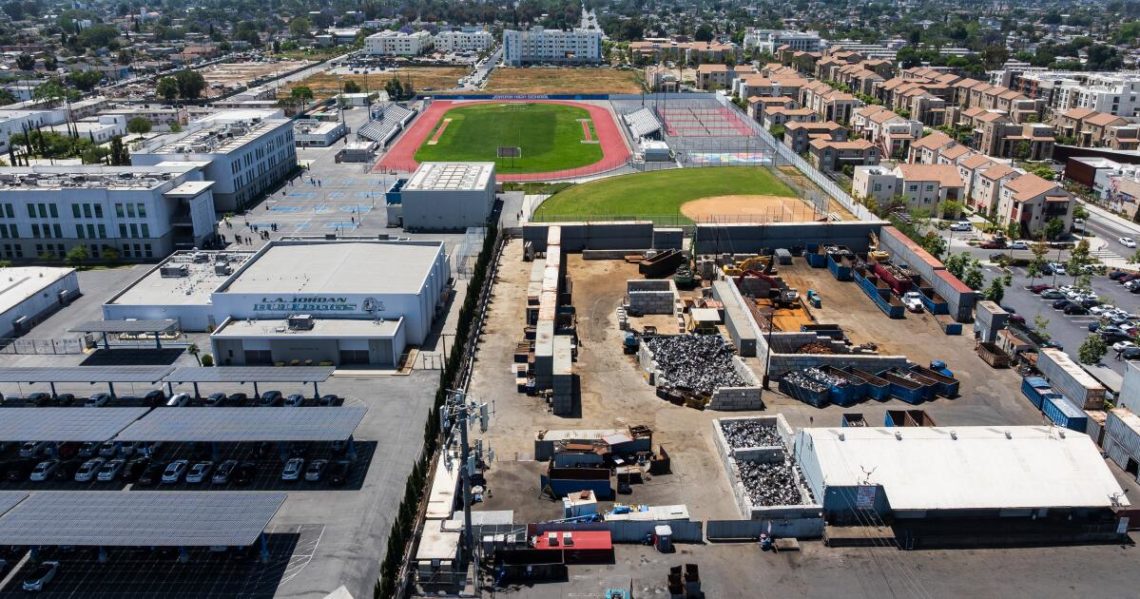 ‘Reckless’ scrap yard with history of endangering a Watts high school is shuttered