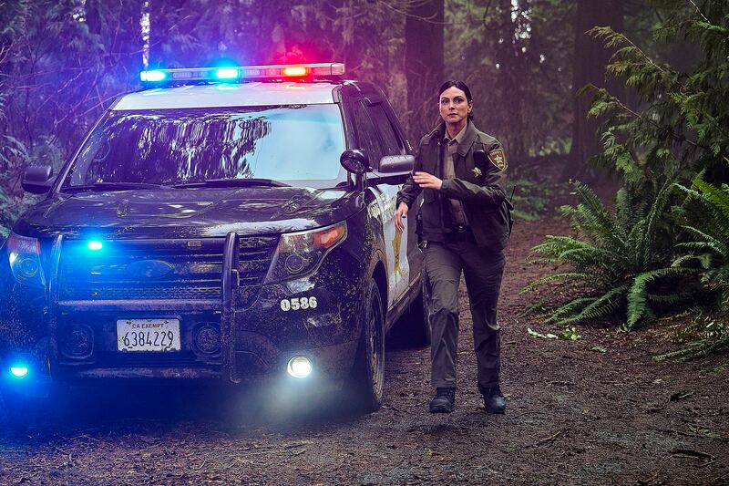 Morena Baccarin as Sheriff Mickey Fox.