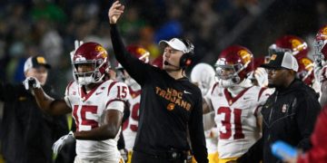 ‘We still control our destiny.’ USC focused on rebounding after ugly Notre Dame loss