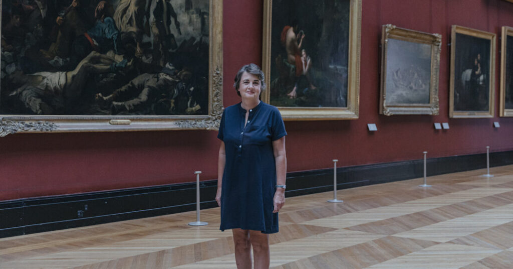 Louvre’s Embattled Leader Defends Contested Renovation Plan, and Her Tenure