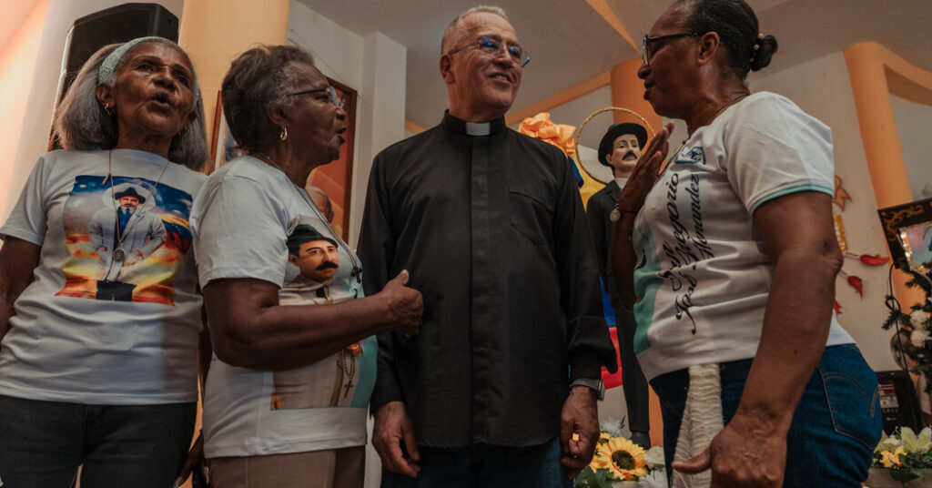The Priest Blessing Venezuela’s Strongman, Dividing the Church