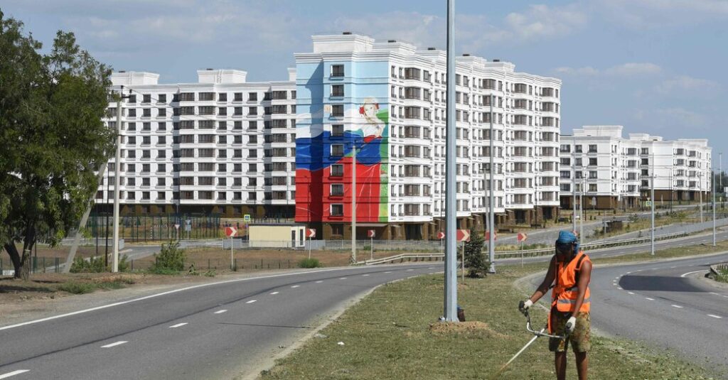 In Russian-Occupied Mariupol, Everything Ukrainian Must Go