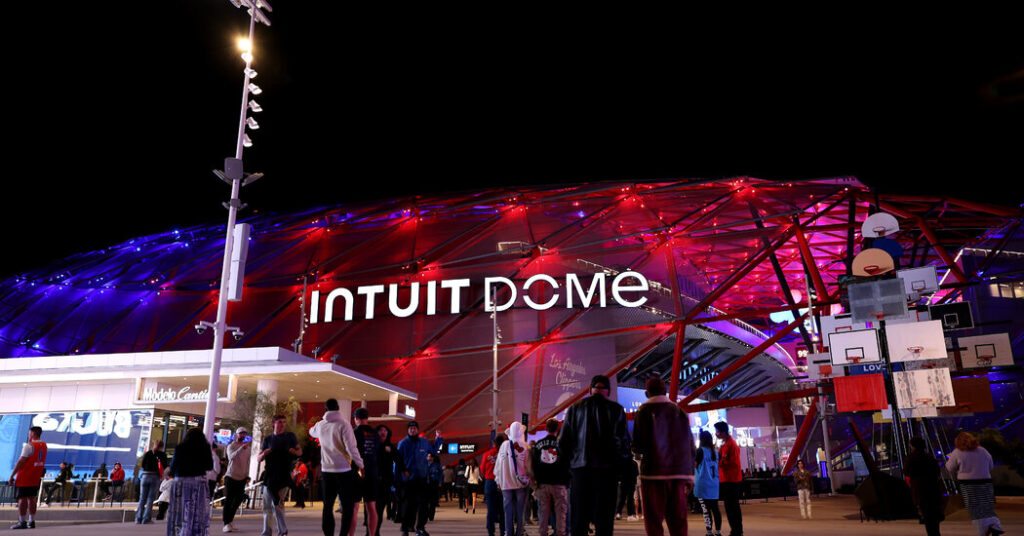 Want Your Company’s Name on an Olympic Arena? L.A. Has a Price for That.