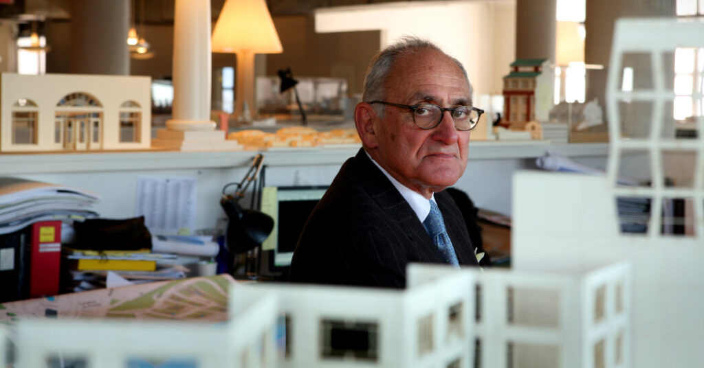 Robert A.M. Stern, Architect Who Reinvented Prewar Splendor, Dies at 86