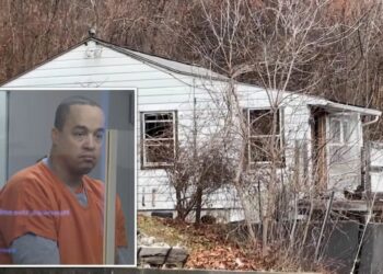 Heartless son allegedly beat his parents, set house on fire — then left them for dead as they begged him to ‘help’