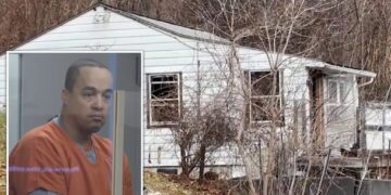 Heartless son allegedly beat his parents, set house on fire — then left them for dead as they begged him to ‘help’