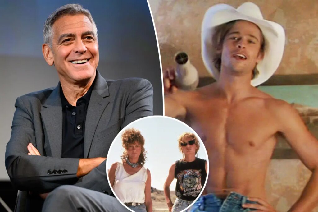 George Clooney recalls losing ‘Thelma & Louise’ role to Brad Pitt: ‘Motherf—er’