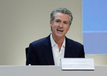 Newsom Storms Climate Conference and Assails Trump as a ‘Bully’