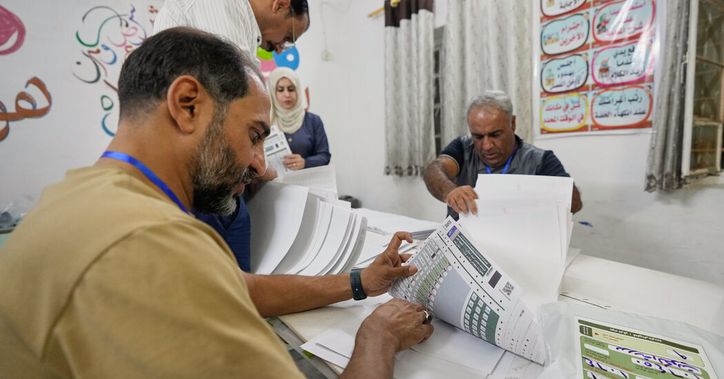 Iraqis Are Voting for a New Parliament. Here’s What to Know.