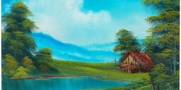 3 Bob Ross Paintings Sell for $600,000 to Support Public Broadcasters